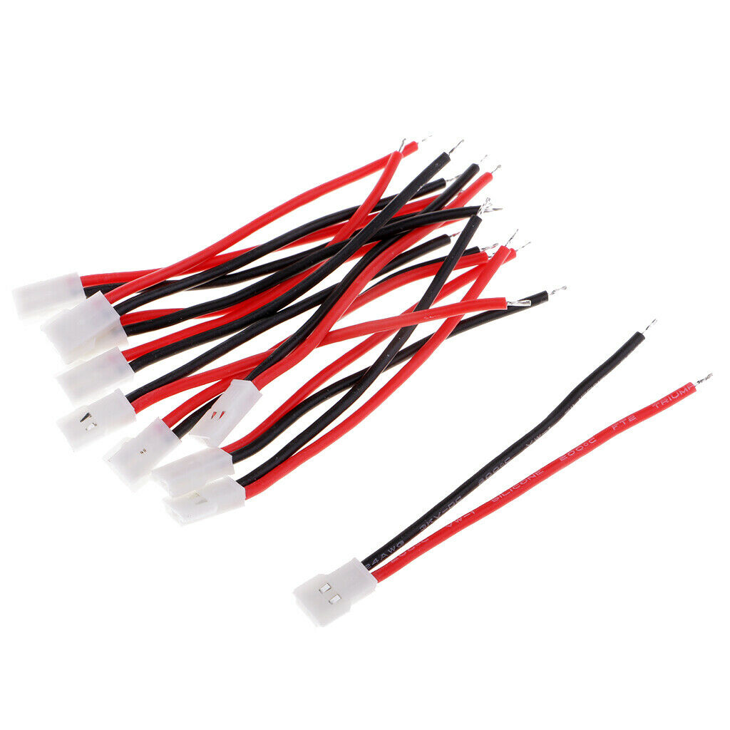10PCS Female Plug Battery Charging Adapter Cable 3.7v  Line