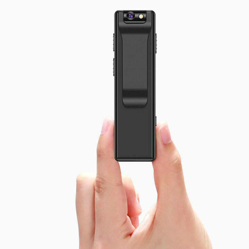 1080P Mini Body Camera Wearable Video Recorder Cam Micro with Clip Black