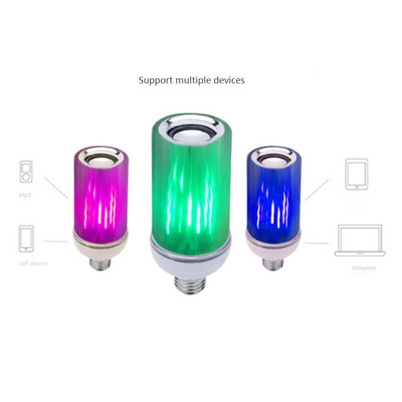 Bluetooth Audio LED Music Light Mobile APP Control Colorful Music Light Smart W8
