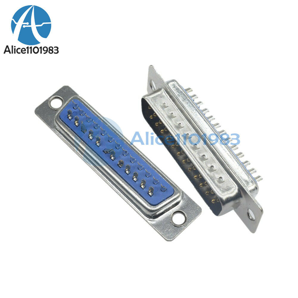 25 Pin D-SUB Male DB25 DB25M Solder Type Connector DB25