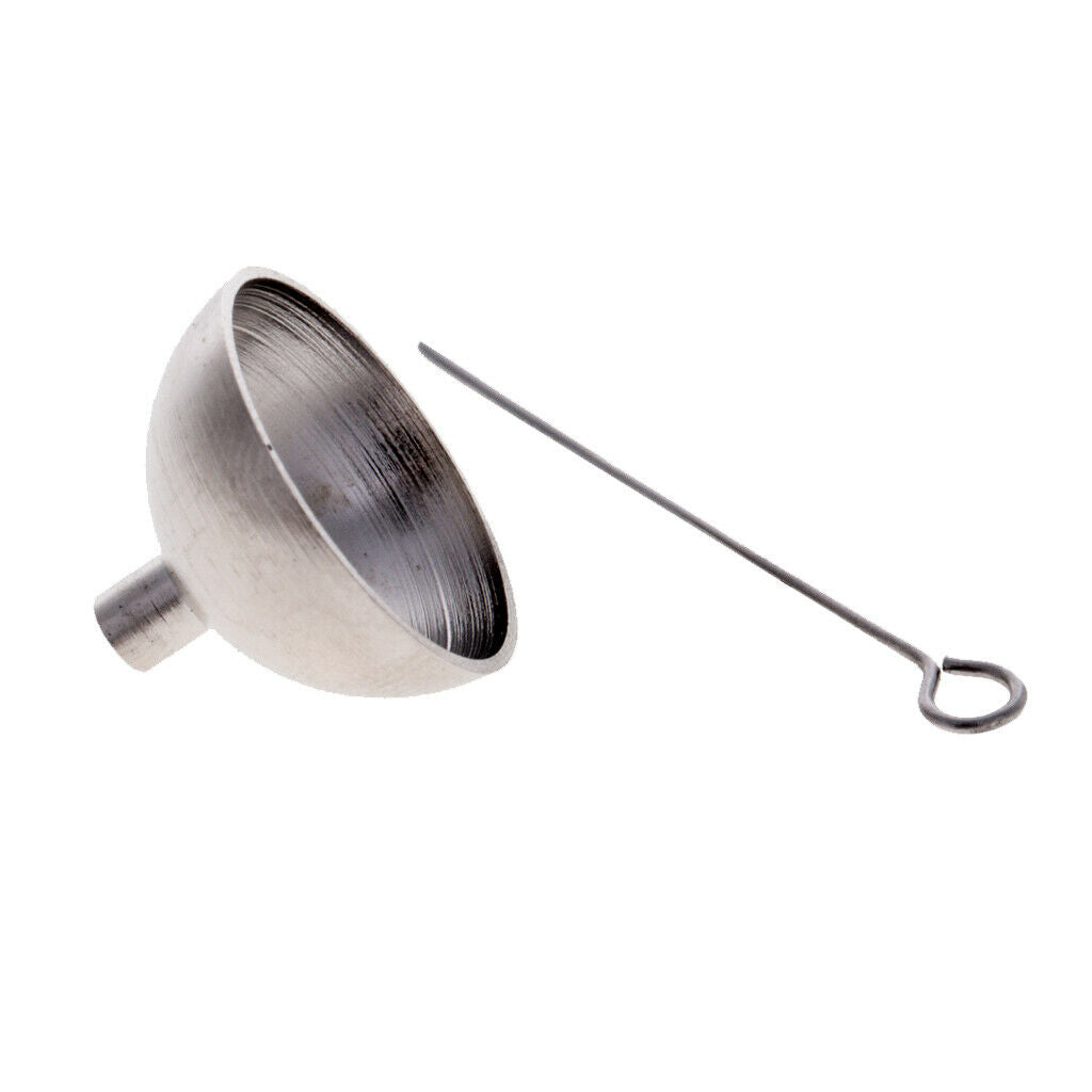 Stainless Steel Multipurpose Small Funnel & Stick for Flask Chemical Liquid