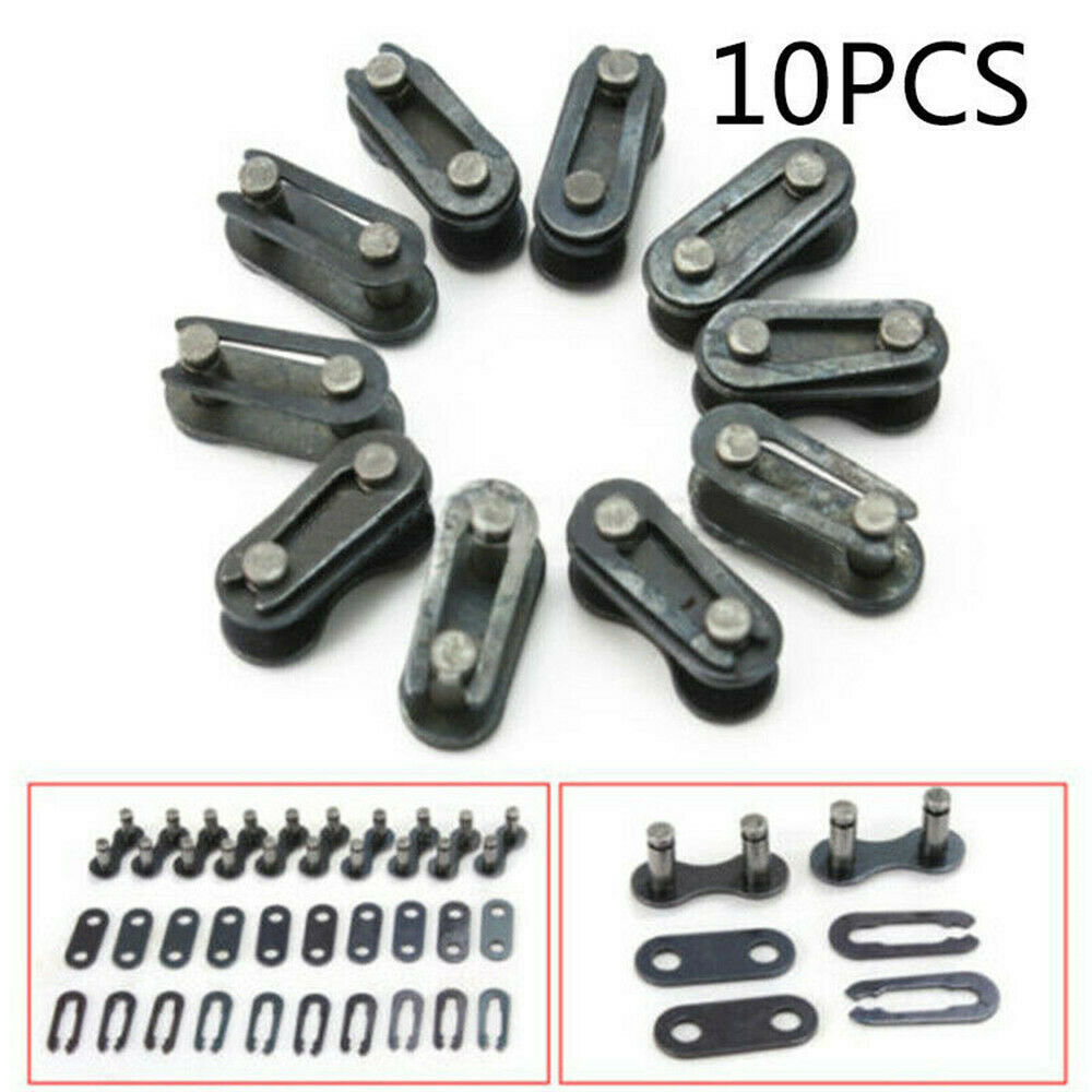 10x MTB Bicycle Chain Master Link Joint Connector Single Speed Quick Clips Sets