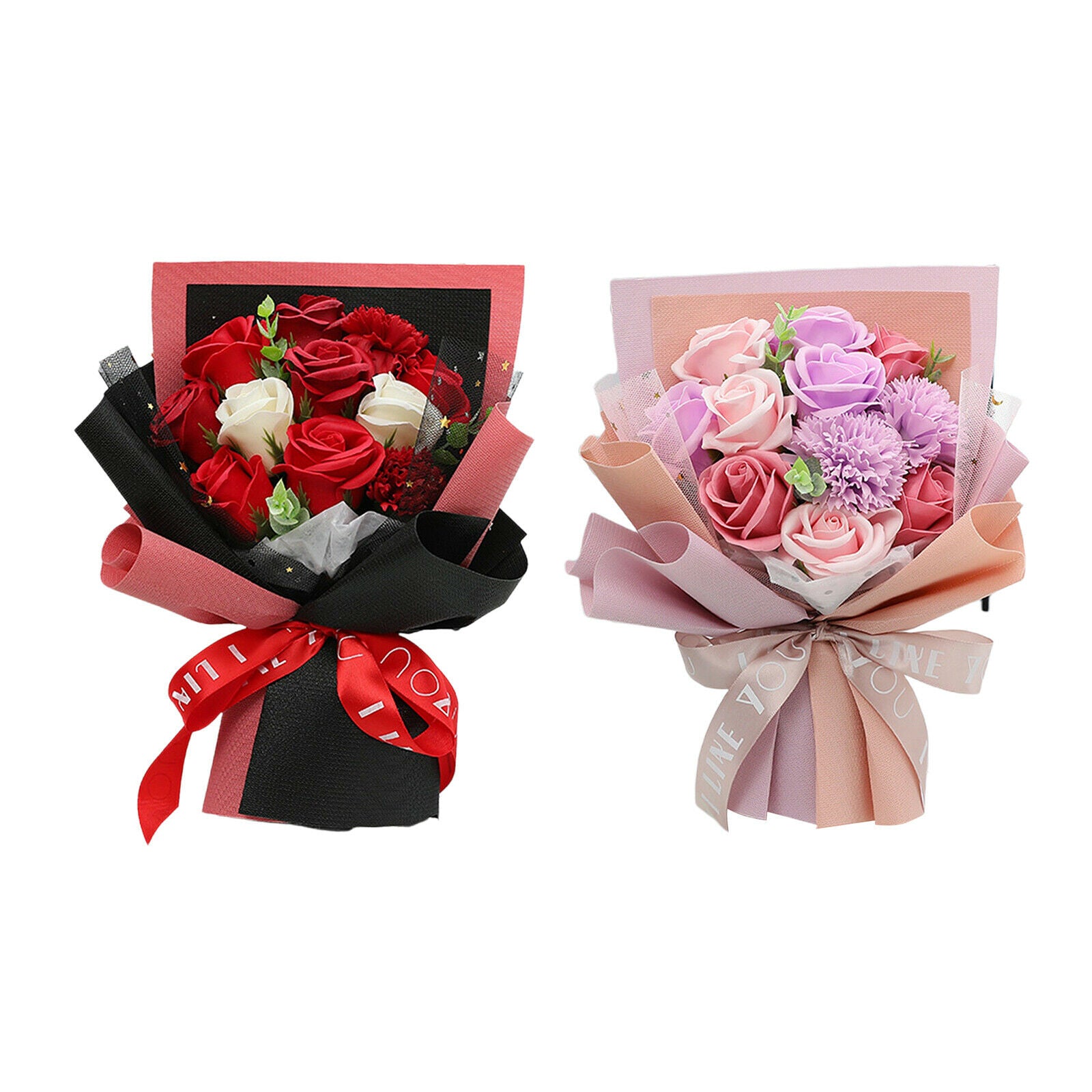 Artificial Soap Flower Birthday Valentine's Day Gift Floral Ornament Party