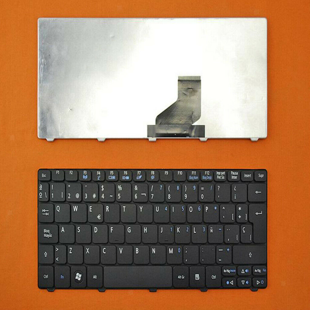ABS Plastic Spanish Laptop Keyboard Replacement Parts for ACER GATEWAY LT21
