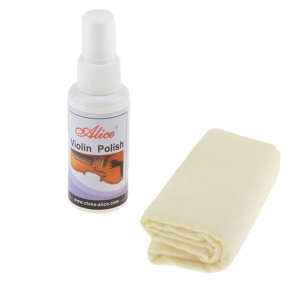 Violin Cleaner Kit Cleaning Cloth And Care Oil For Music Players