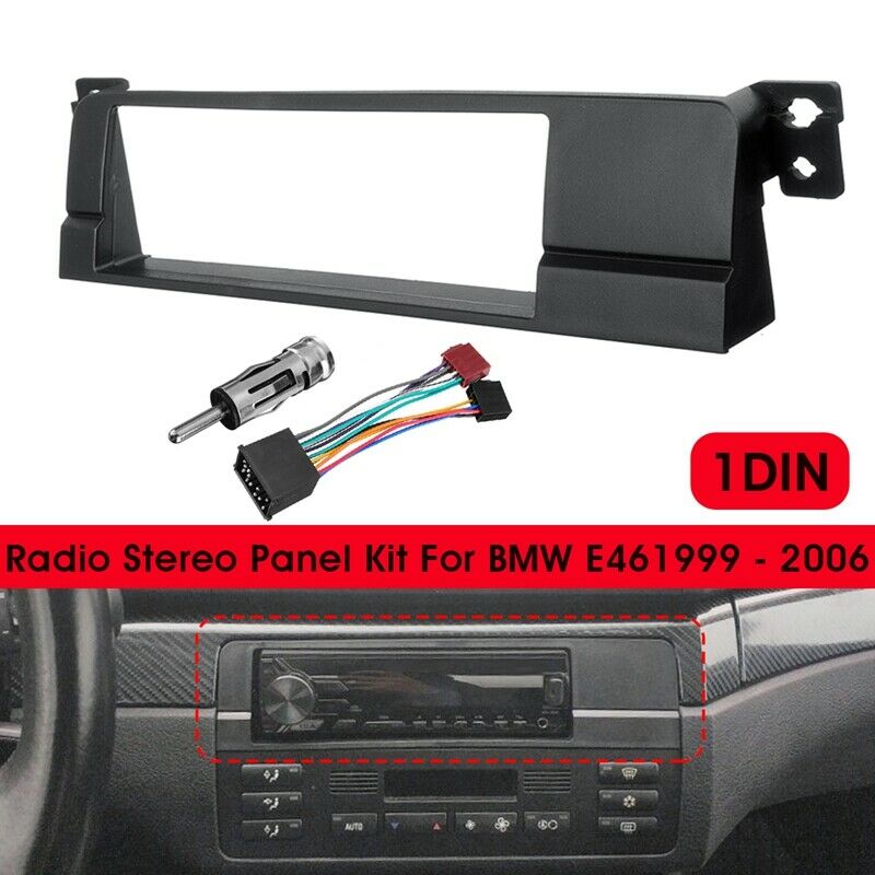 1 Din Car Radio Stereo Facia Adaptor DVD Panel Fitting Kit for  E46 1999-2006 G1