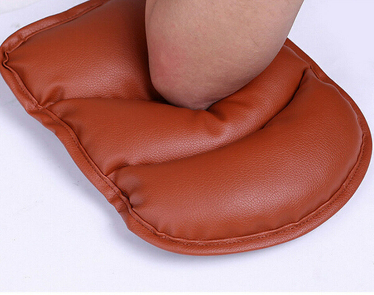 Practical Car Interior Center Armrest Console Soft Pad Cushion PU Leather Mat