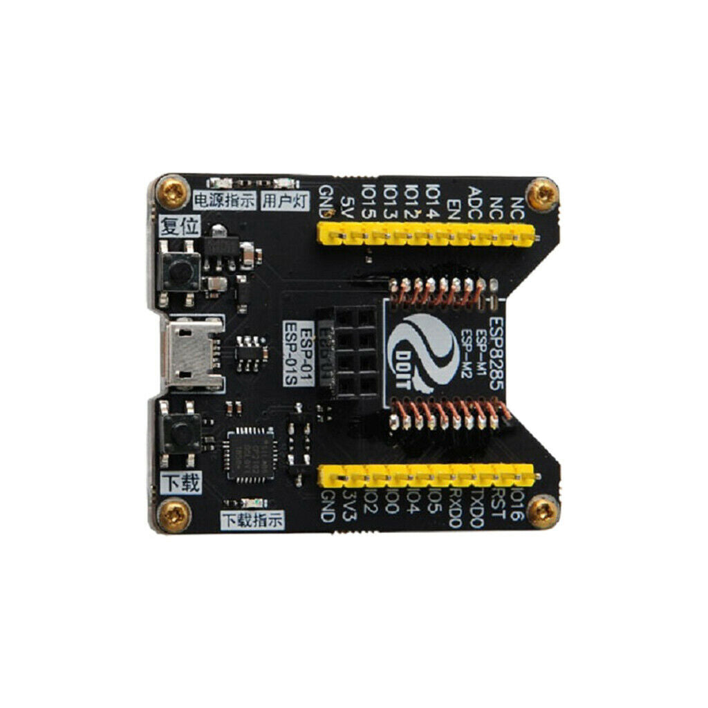 ESP8285 Code Burner One-click Download Support ESPM1 ESPM2 ESP01S ESP01