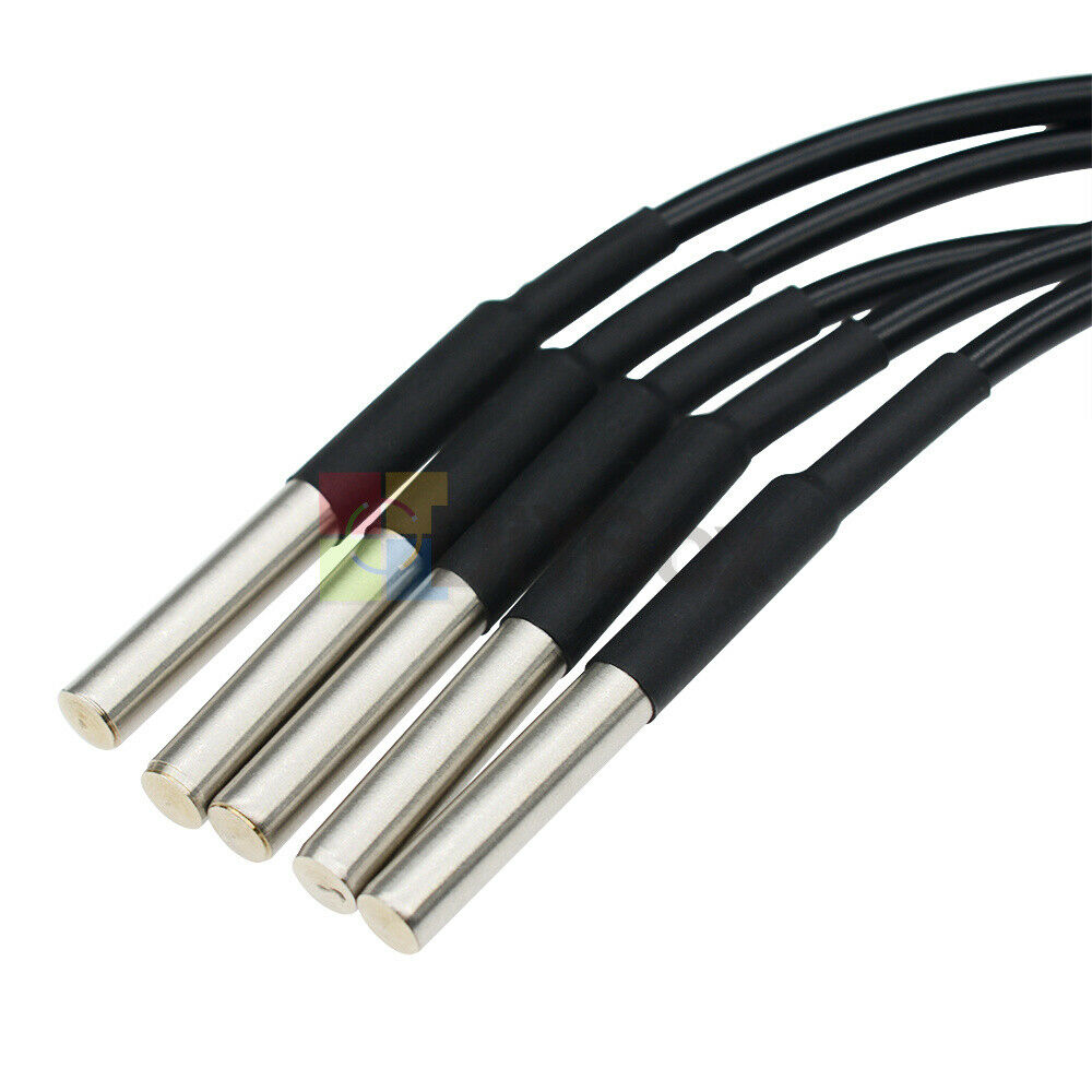 Waterproof Digital Thermal Probe or Sensor DS18B20 Lengthï¼š1M