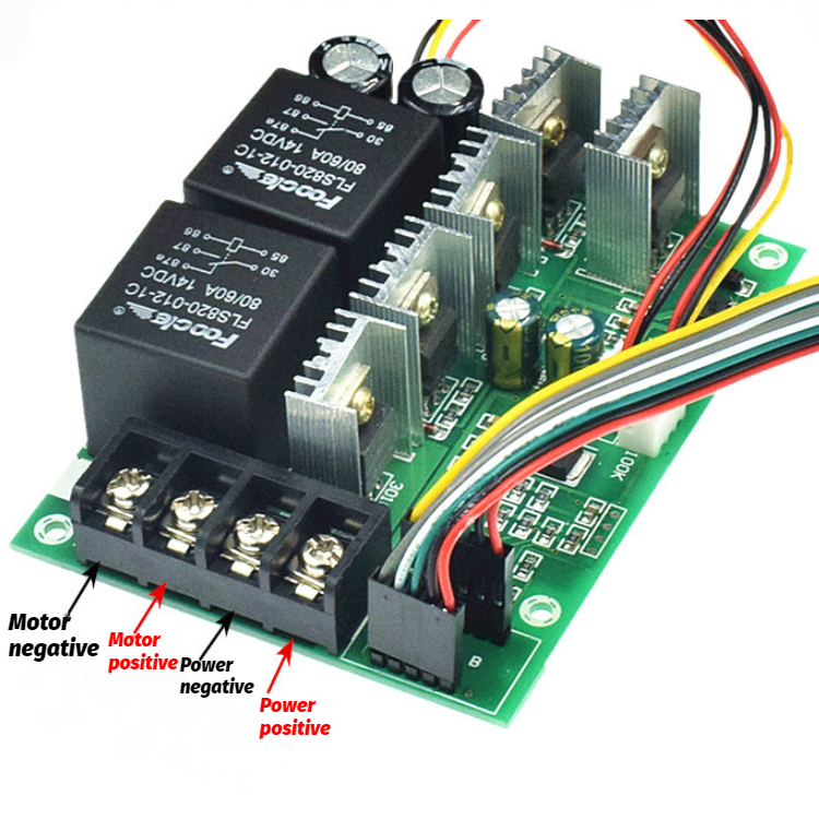 DC 40A 12V 24V 36V DC Motor Speed Control Reversible Controller Switch PWM 2000W