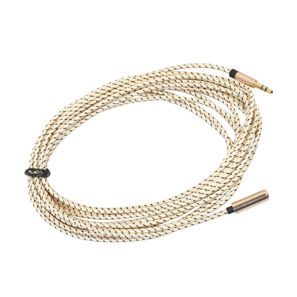3.5mm Male to Female Jack Stereo Audio Extender Cord for Amplifier  300cm