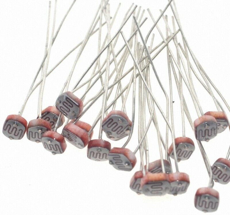 7values Photo Light Sensitive Resistor Photoresistor Assortment Kit Set 70pcs