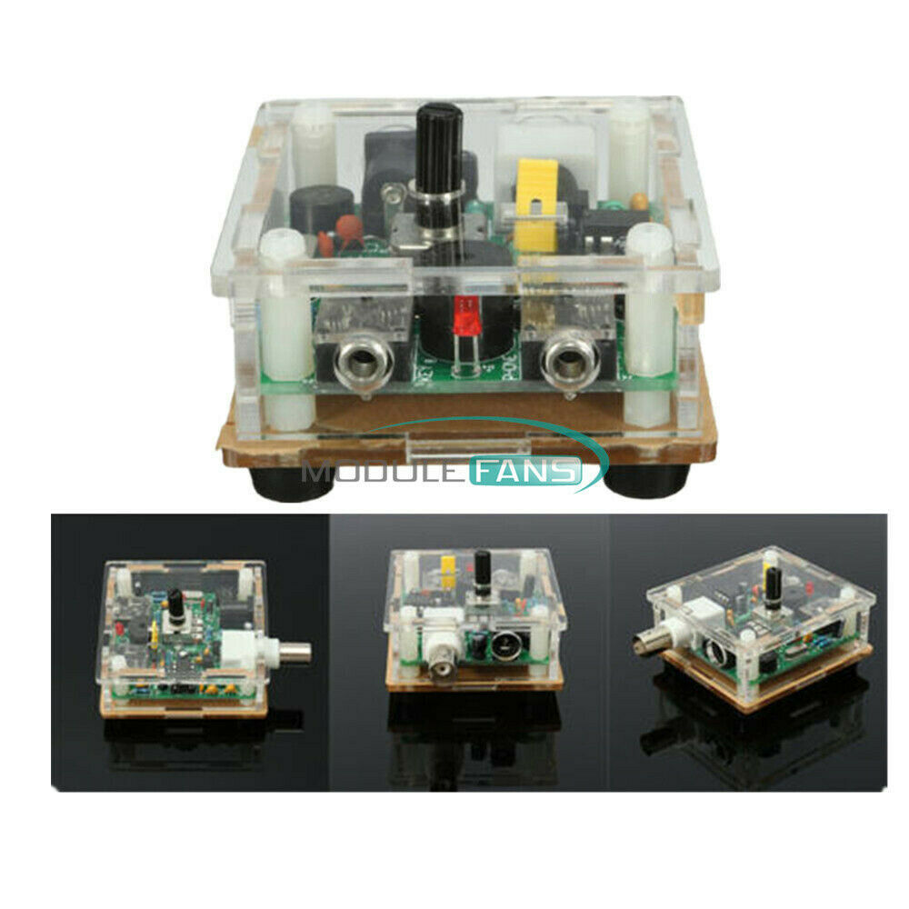 DC9-13.8V S-PIXIE CW QRP Shortwave Radio Transceiver 7.023Mhz DIY Assembled Case