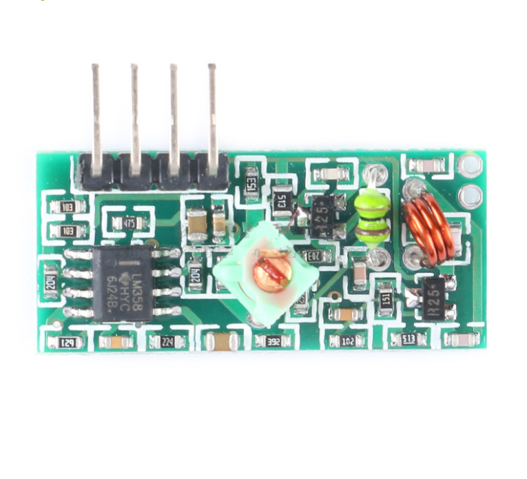 1pcs 433M receiving module 433MHZ wireless receiving module super regeneration