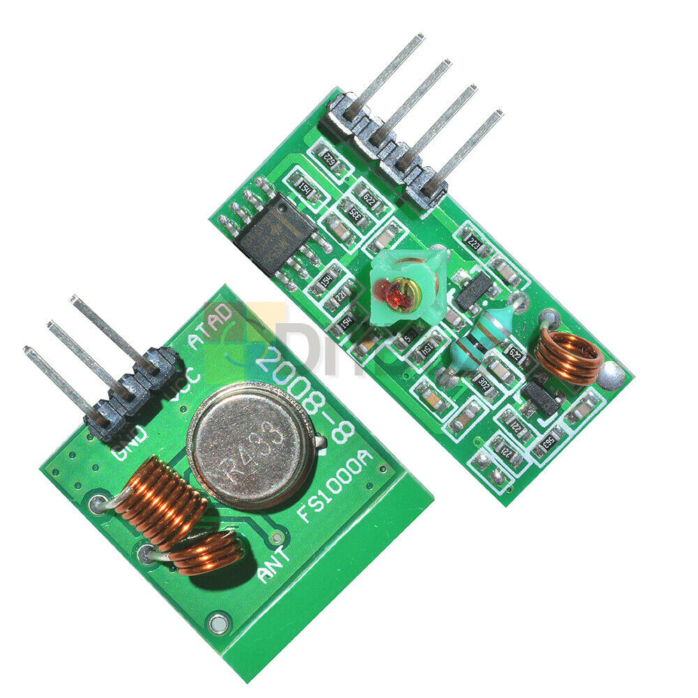 433Mhz RF transmitter and receiver kit Module for Arduino ARM  MCU Raspberry