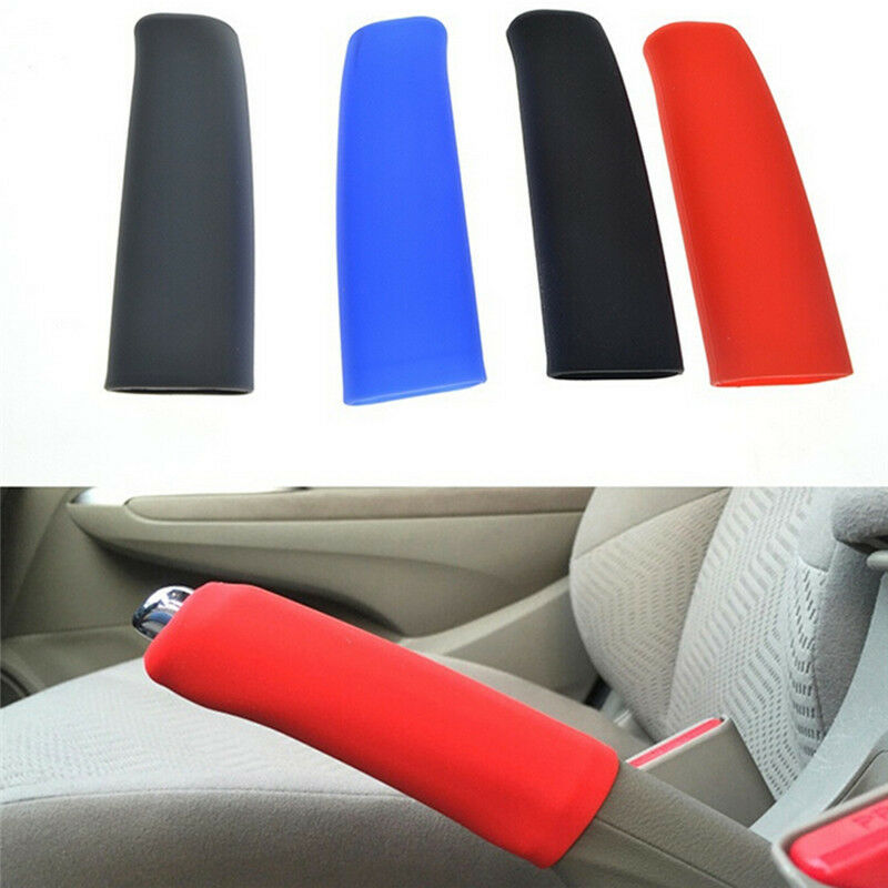 Universal Auto Car Hand Brake Parking Sleeve Silicone Gel Anti-Slip Cove.l8