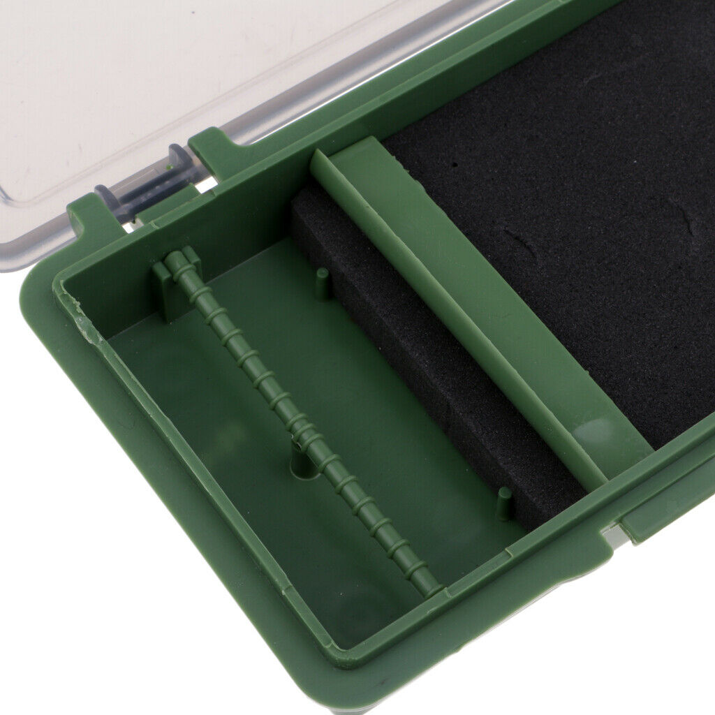 Stiff Hair Rig Board with Pin Carp Fishing Rig Box Tackle Storage Container Case