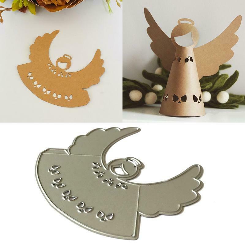 Angel Metal Cutting Dies Stencil DIY Scrapbooking Album Stamp Paper Card Emboss