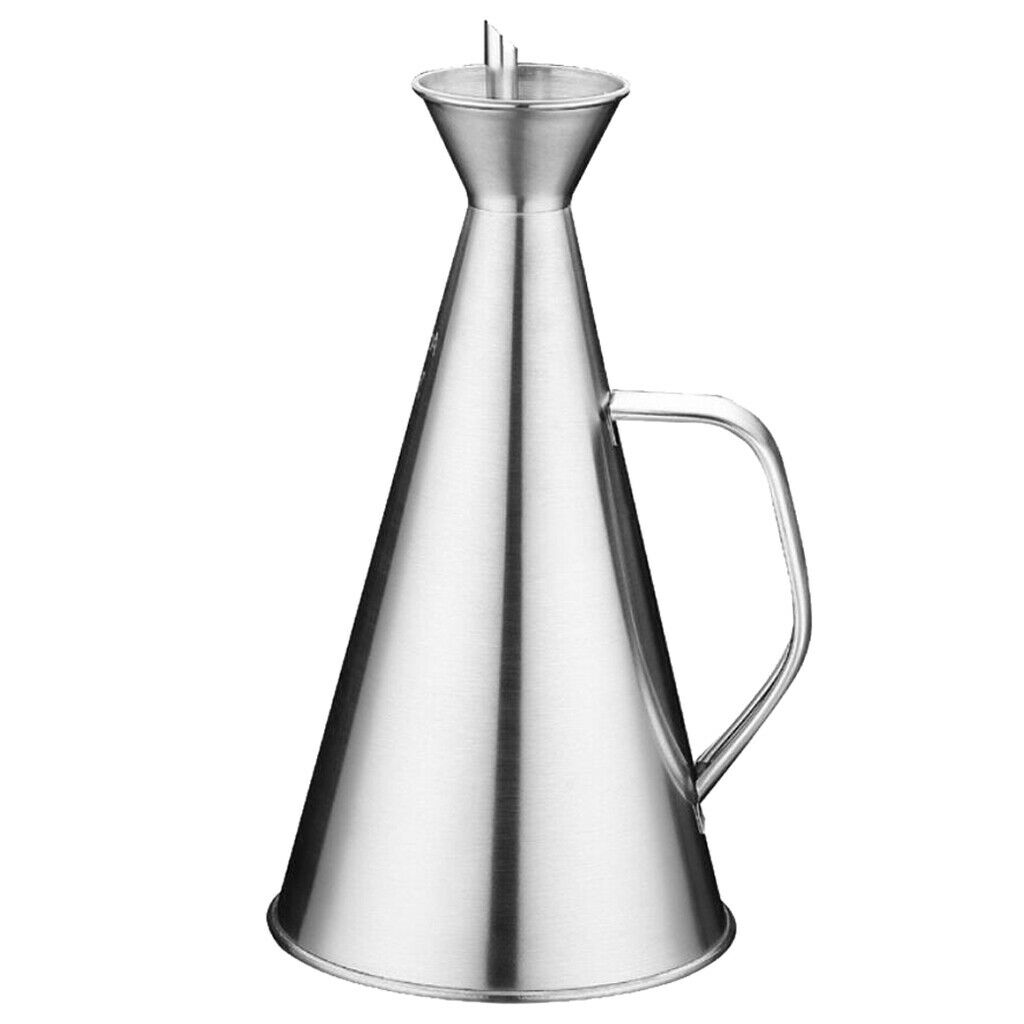 Stainless Steel Oil Vinegar Can Drizzler Cruet