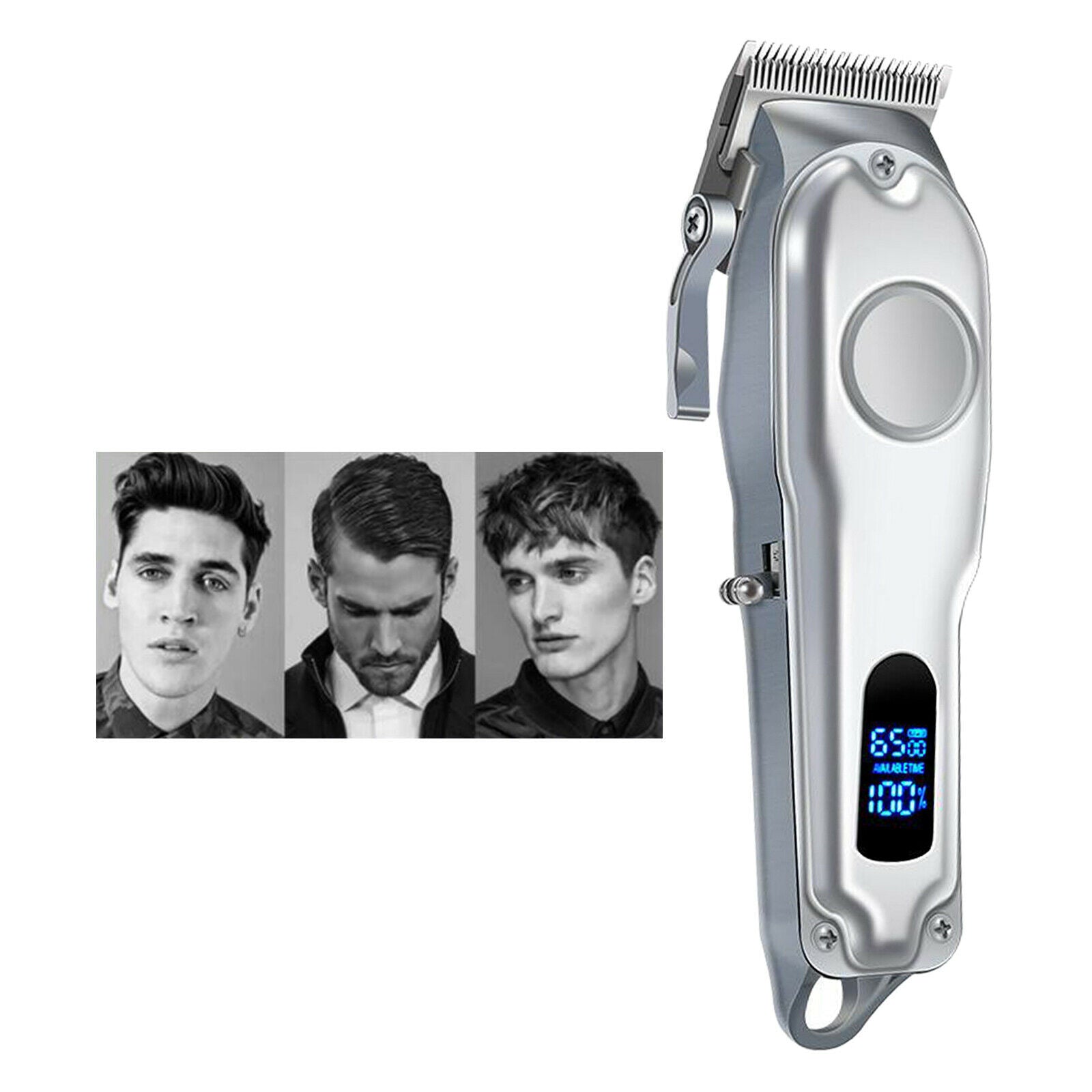 10W Professional Barber Electric Hair Face Beard Grooming Styling Clipper 0mm