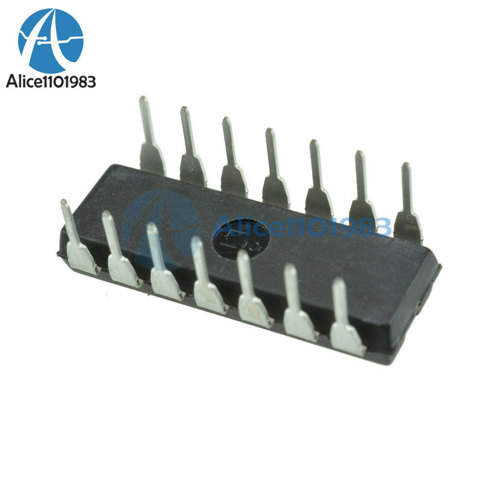 100PCS LM339 LM339N IC DIP-14 LOW POWER Quad Voltage Comparator