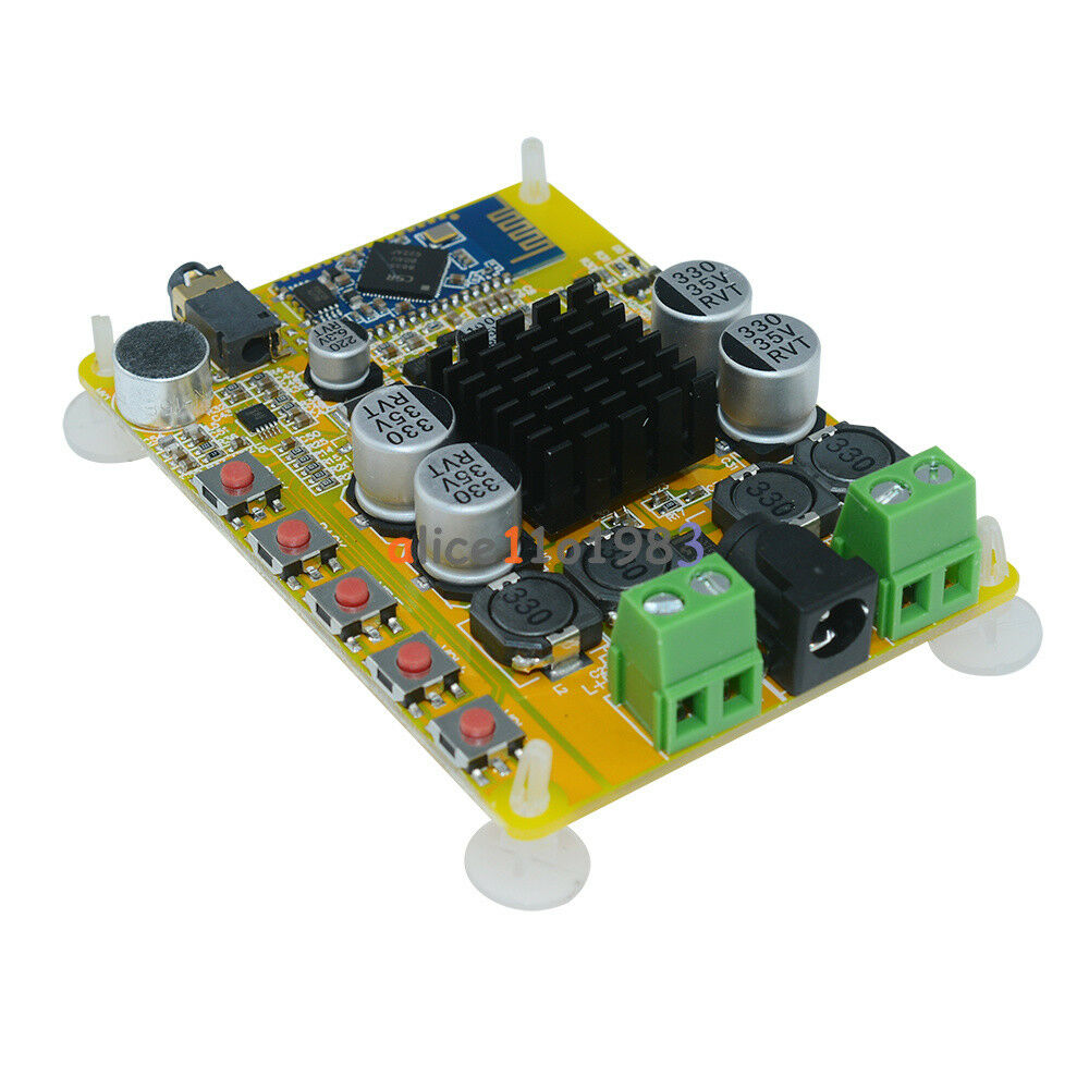 TDA7492 Assemble Bluetooth 4.0 CSR8635 Stereo Power Amplifier Board 2x50W
