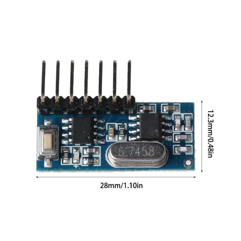 433mhz Wireless RF Receiver 1527 Learning Code Decoder Module For Remote Control