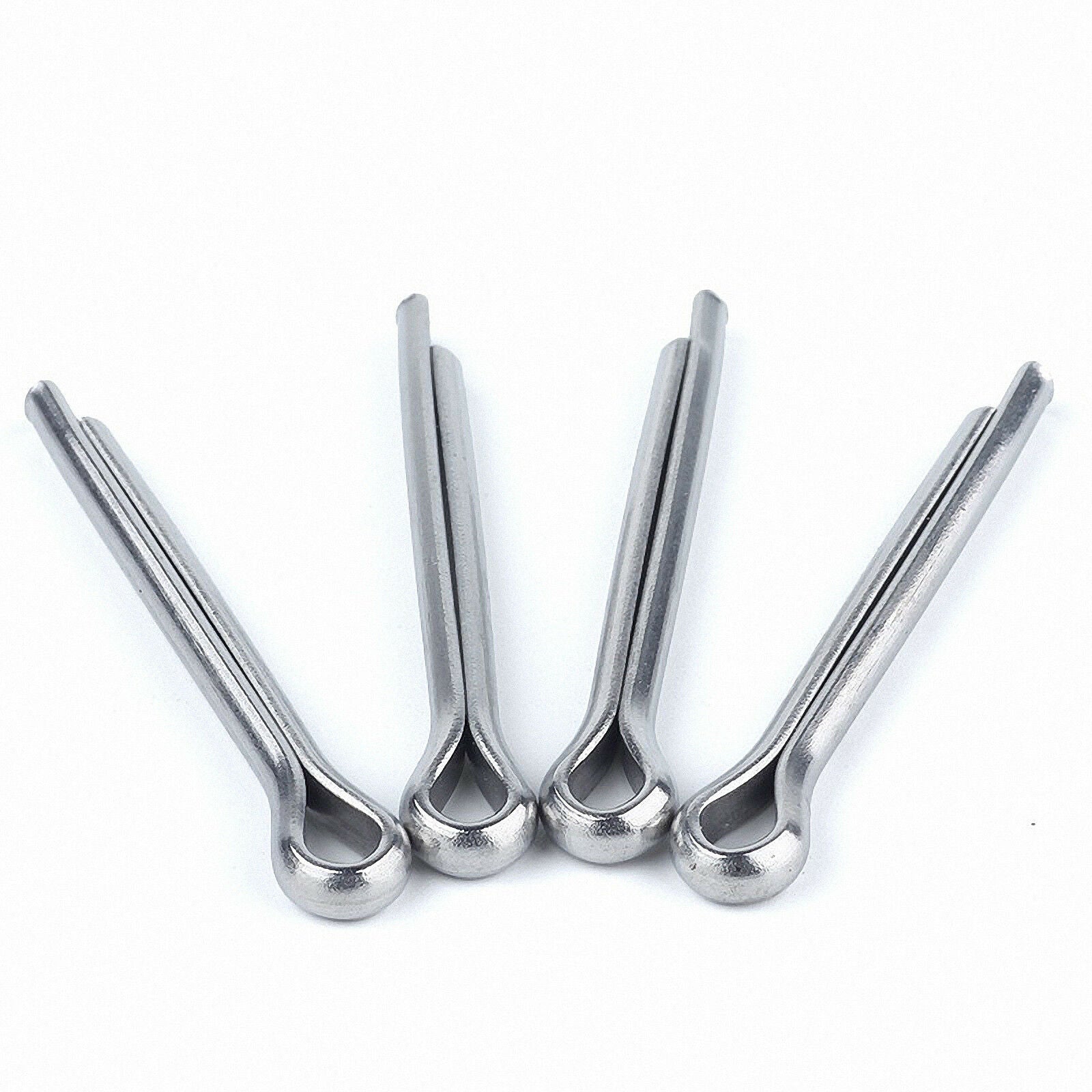 40Pcs M1 Split-Pins Split Cotter Lock Retaining Pin Kit- A2 304 SS | L10~20mm