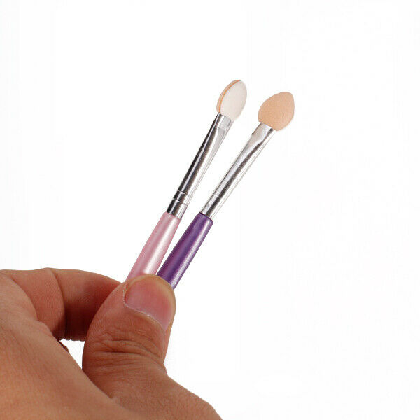 6 Pieces Disposable Portable Makeup Eyeshadow Eye Shade Sponge Brush Tools