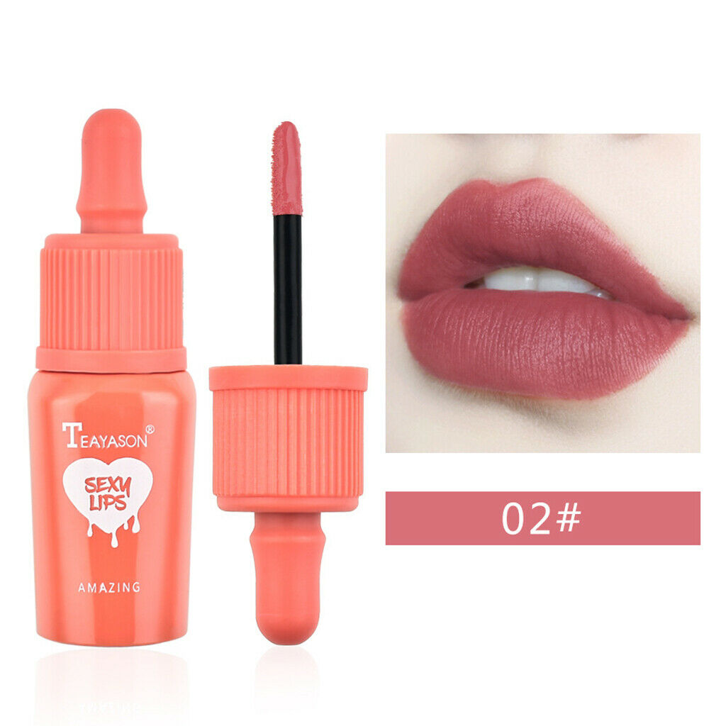 Long Wearing Matte Velvet Lip Gloss Feeding-bottle Shape Liquid Lipstick 2