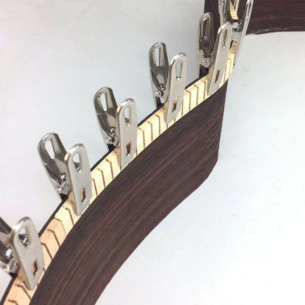8pcs Guitar Binding Inlay Strip Wood Guitar Fret Edge Strip Guitar Parts