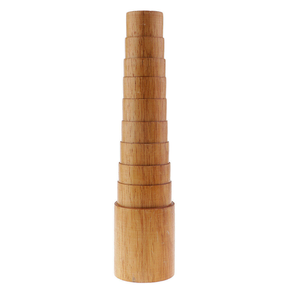 Wooden Step Bracelet Mandrel Sizer Adjust Bangle Sizing Wire Wrapping Tools