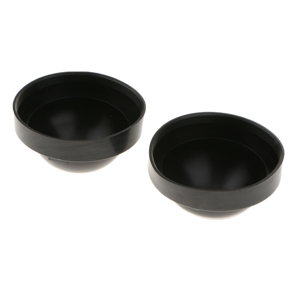2pcs 105mm Rubber Housing Seal Cap Anti Dust Cover For Car Bulb HID Headlamp