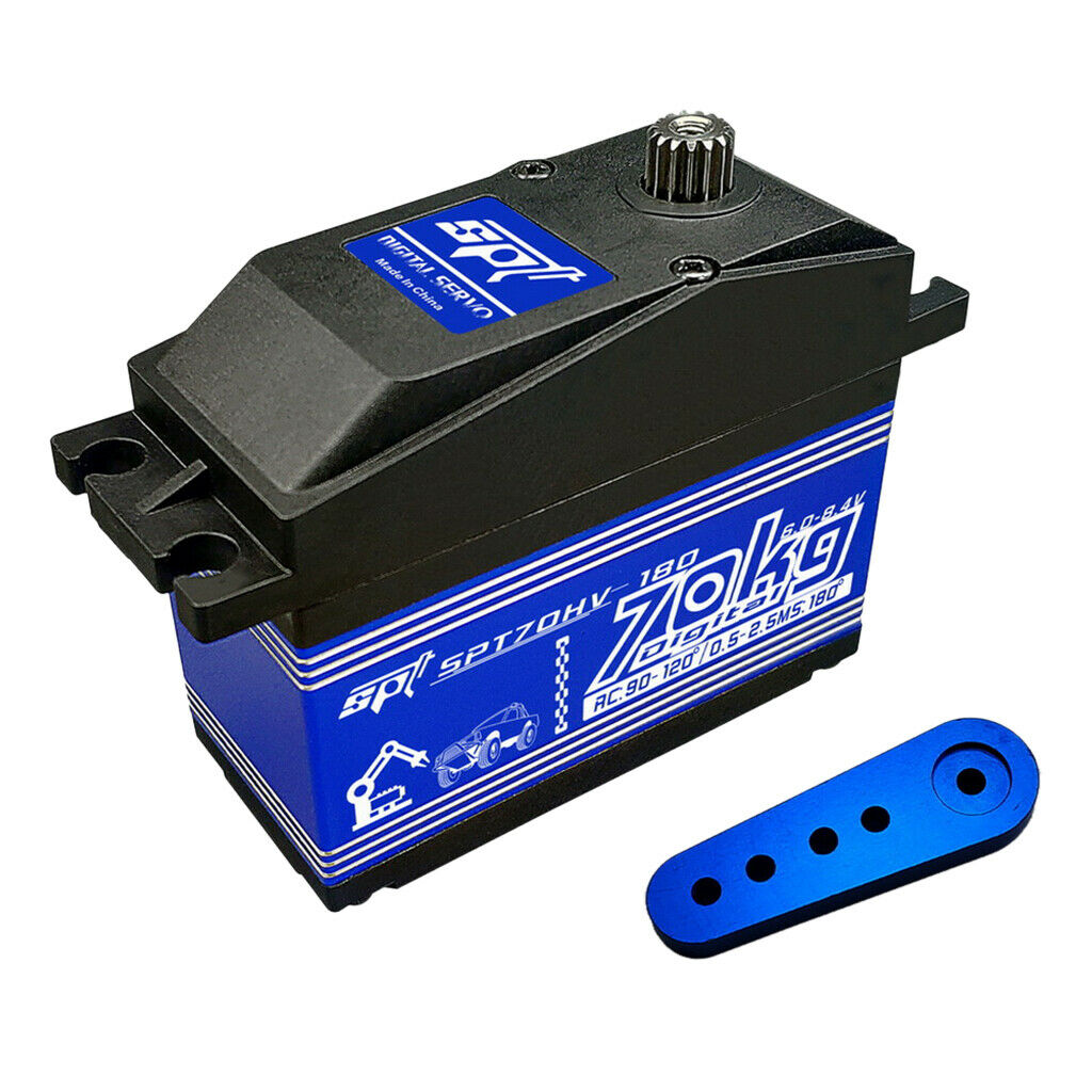 SPTZOHV180W 70KG Digital Servo 90 Degs for Cars Vehicles Parts Accs