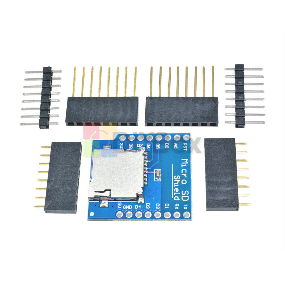 5PCS Micro SD Card Shield Wireless Control for D1 Mini ESP8266 WiFi WeMos Module