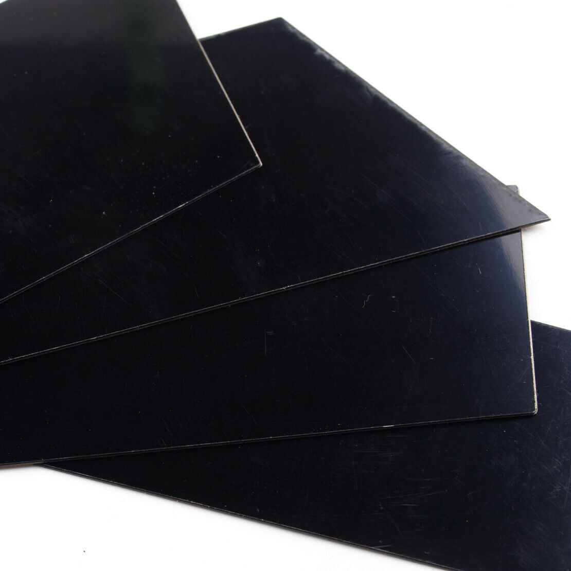 Black Door Window Pillar Post Cover Trim Set Fit For Mazda 3 Axela 14-17