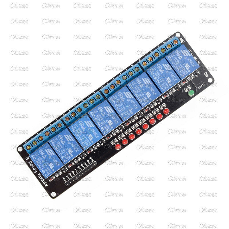 Eight 8 Channel 5V Relay Module Expansion Board shield For Arduino PIC AVR ARM