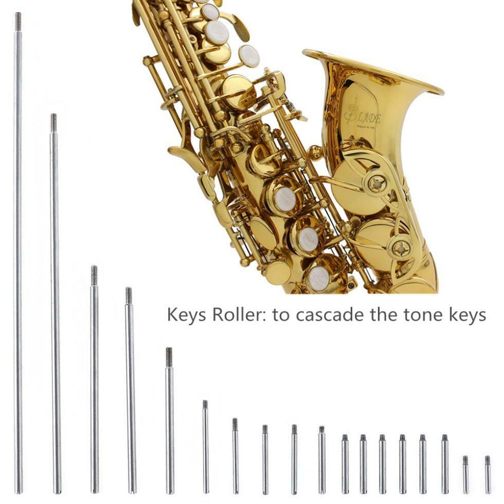 Saxophone Repair Parts Complete Tools Saxophone Key Roller Reed Screws Needle