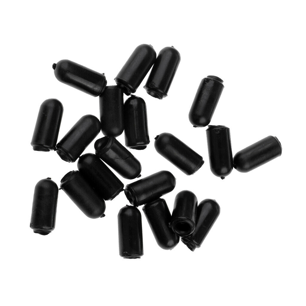 20x fishing shock absorbing rubber buffer beads for rig Hestellen - fishing