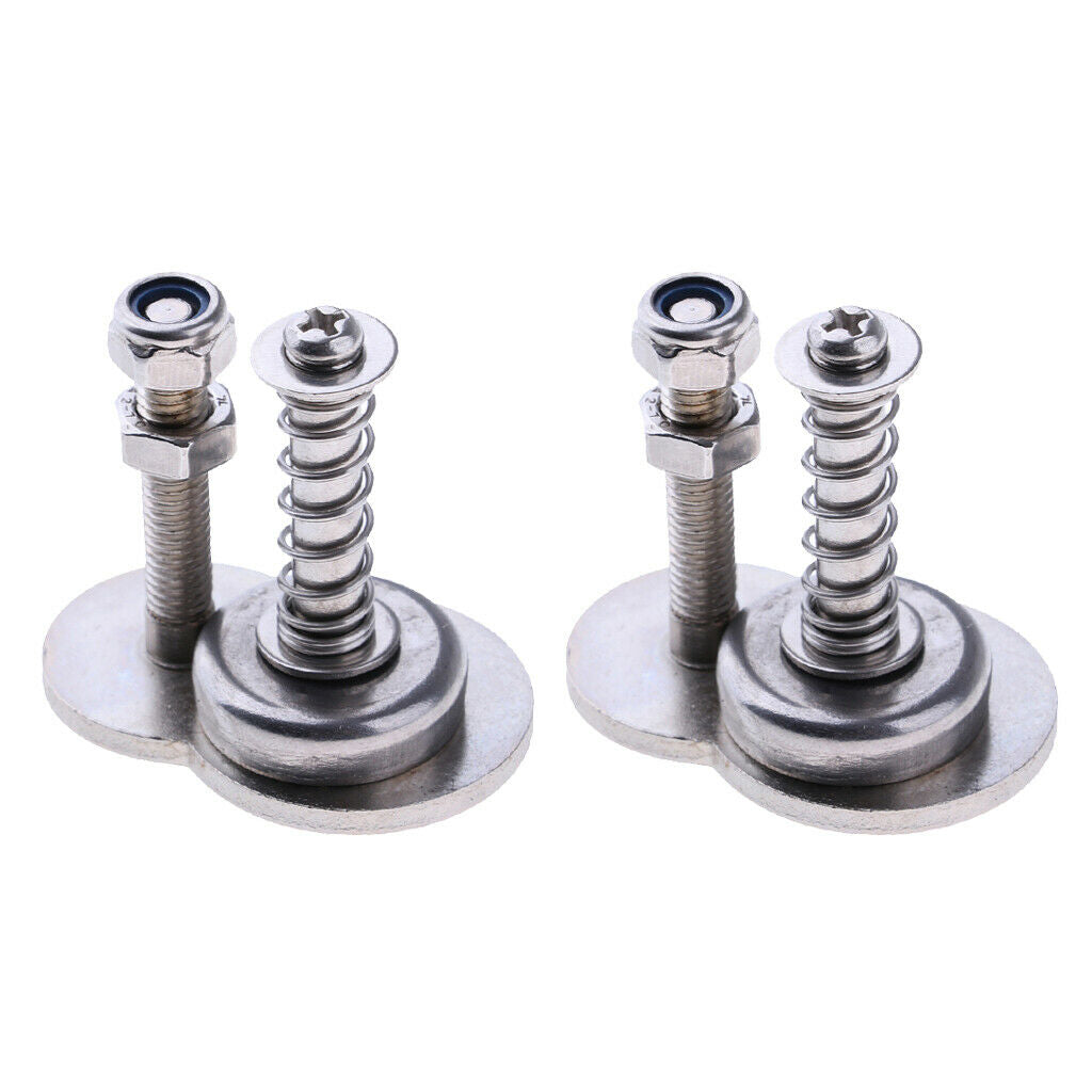 2 Packs Folding Bike Magnetic Buckle Magnet Screw Bolt Stopper Cup Sucker