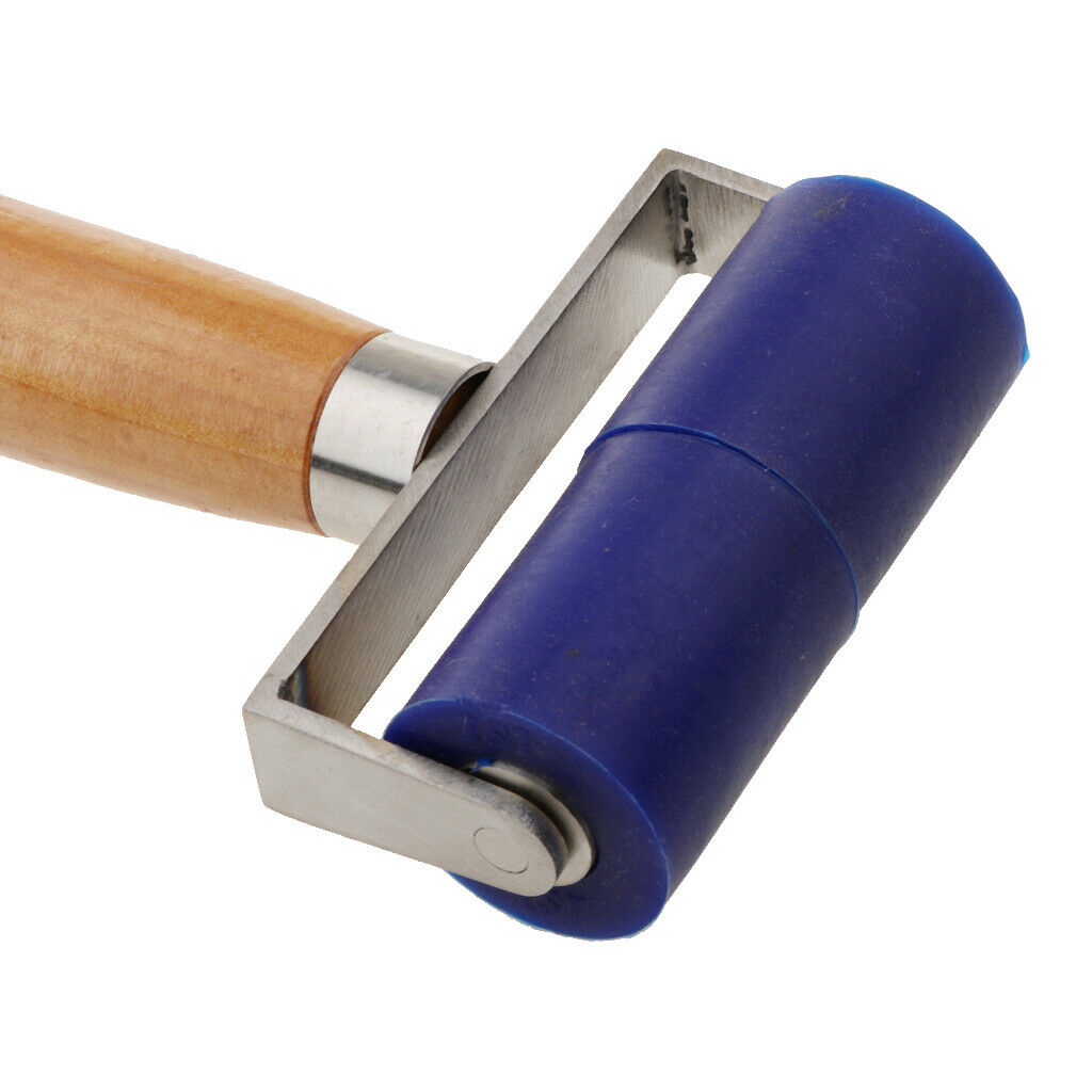 Combo 80mm Silicone Seam Roller With 7mm Brass  Roller