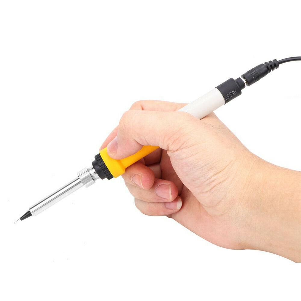 DC 12V 60W Electric Low Voltage Car Battery Soldering Iron Welding Repair Tool