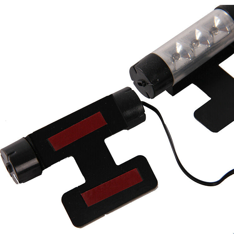 Blue LED Car Interior Atmosphere Light Under Floor Footwell Light Strip DIY