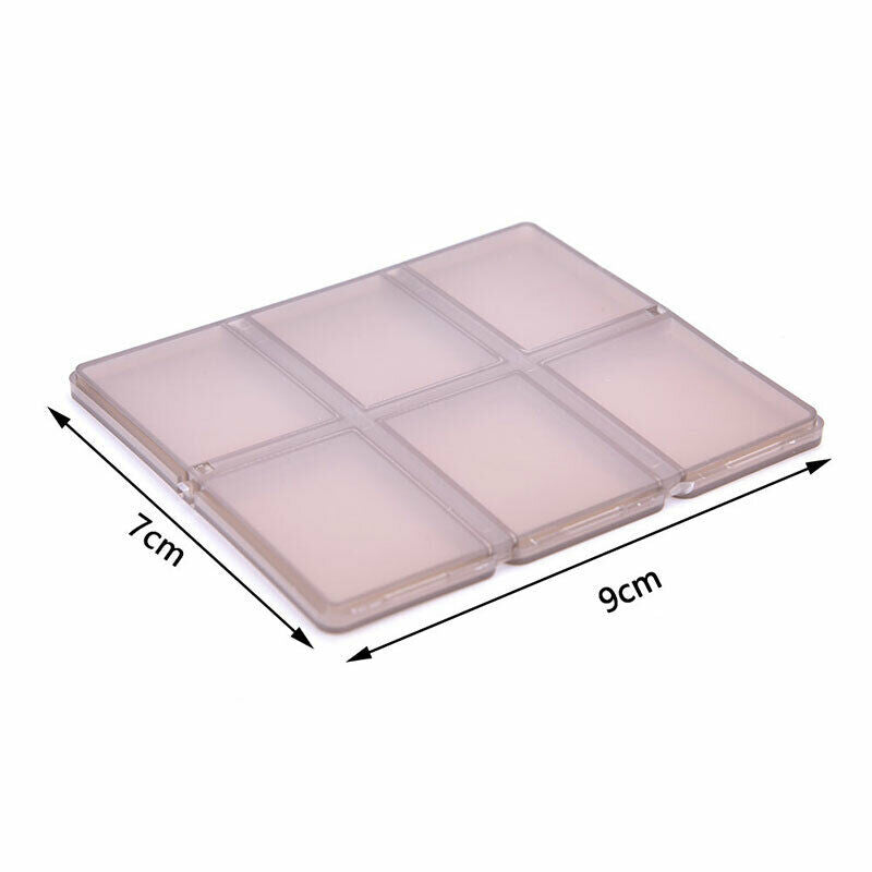 1PCS Plastic Portable Memory Card Holder Protector Storage Box Clear Ca.l8