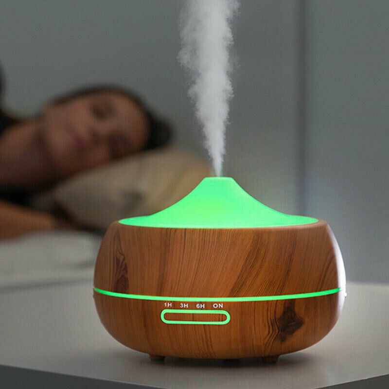 Diffuser Essential Oils 300ml Humidifier Electric 14 Colours - New