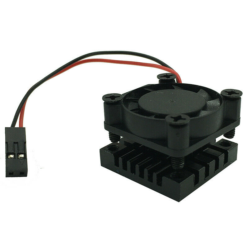 Cooler Kit For Raspberry Pi 3 B+, Cooling Fan + Aluminum Heatsink ( 25*25*16mm )