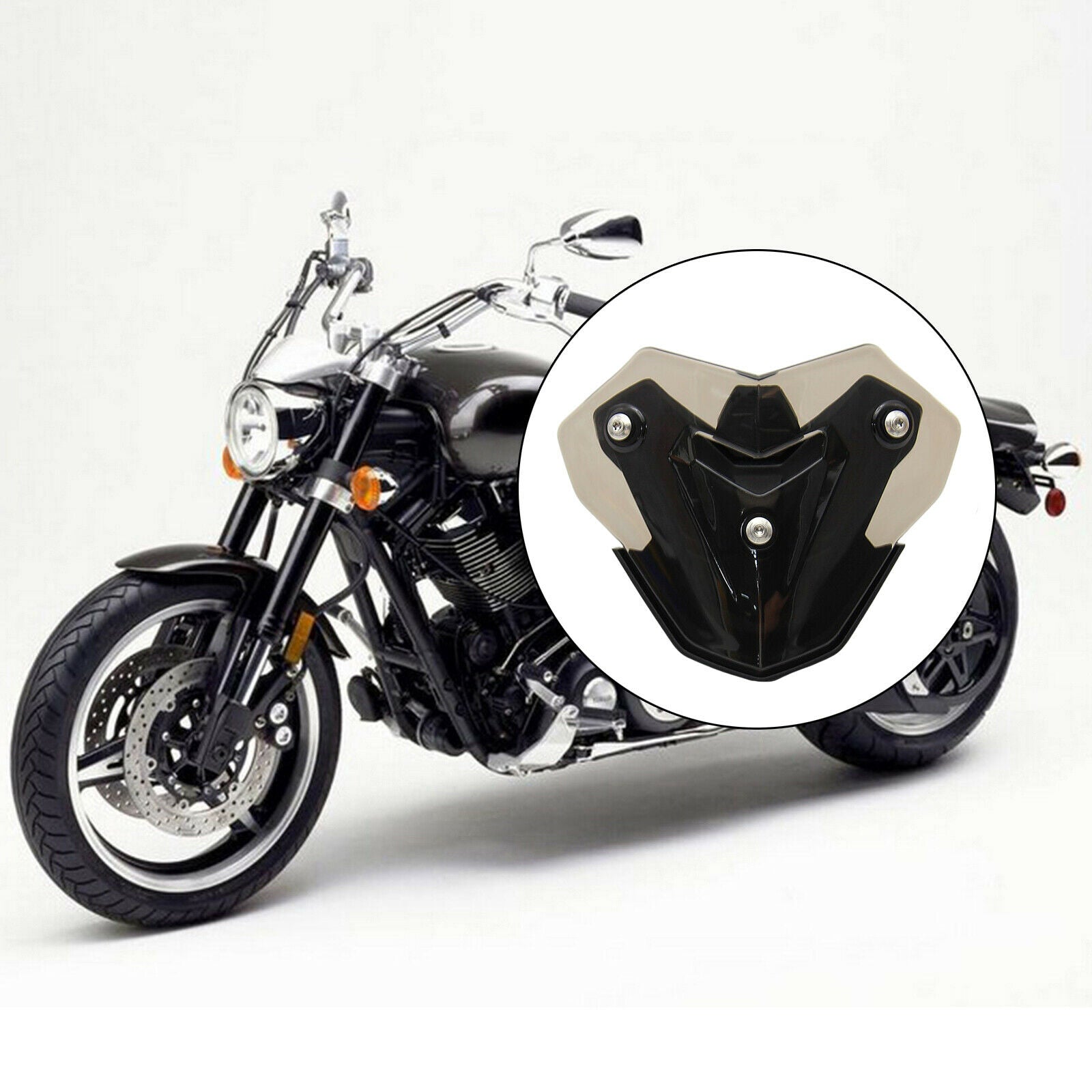 Windshield Assembly for BMW F 900R F 900R 2020 With Bracket,Smoke Windshield