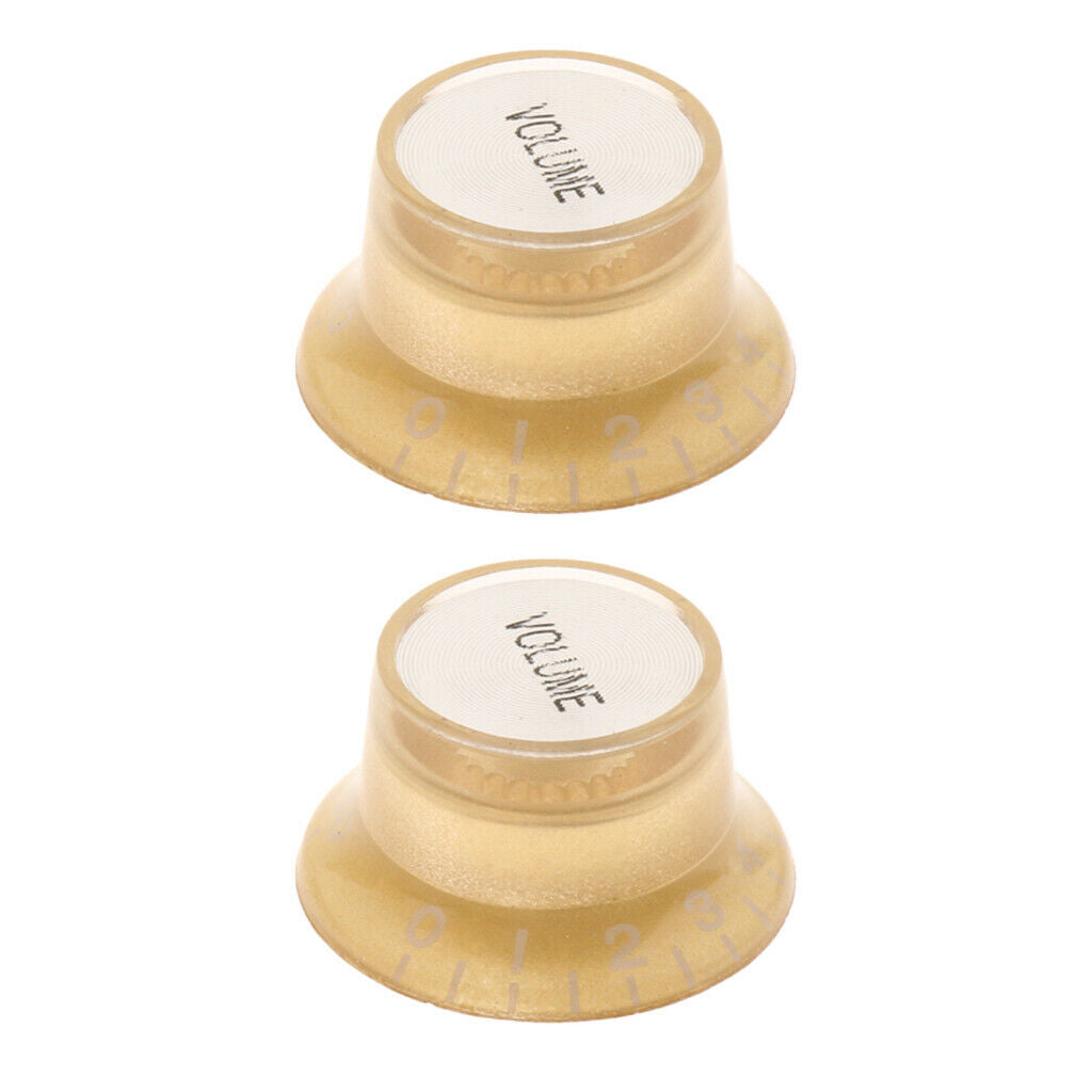 2 Pieces Electric Guitar Volume Tone Control Knobs Volume Knob