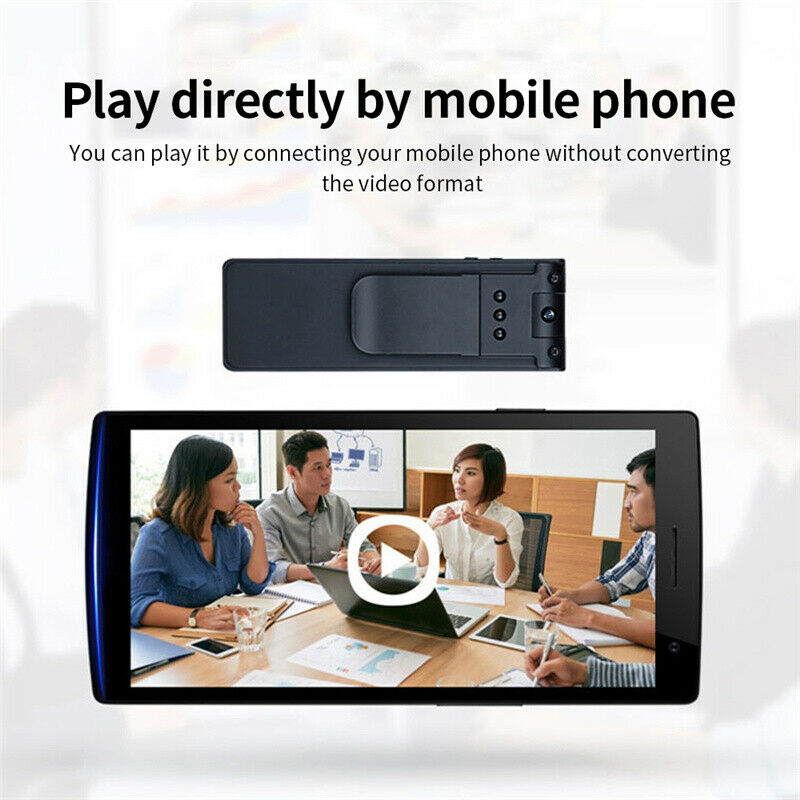 4K Wireless Mini Camera Wifi Small Video Camcorder Pen Camera Body Loop RecoSJ