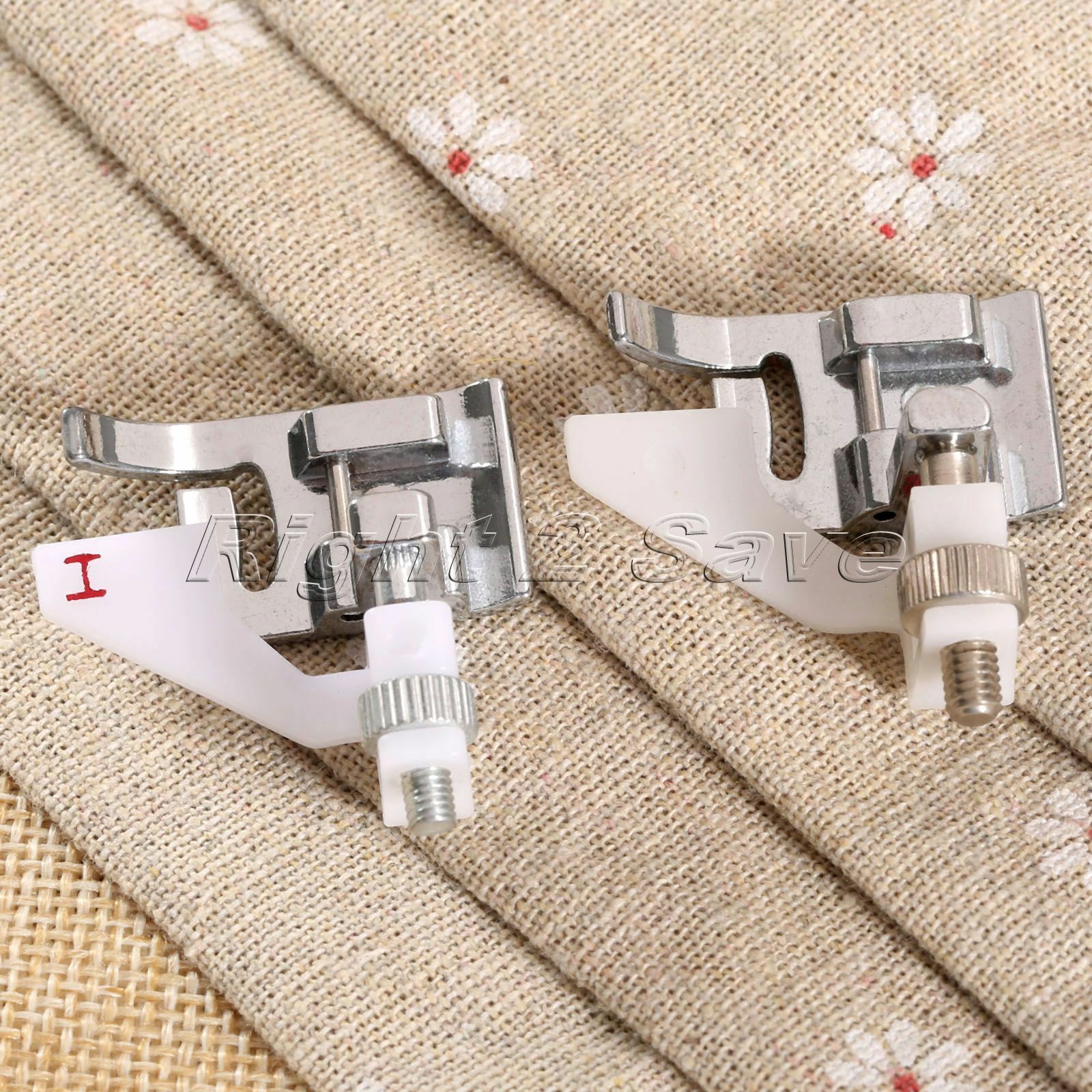 Snap On Blind Hem Sewing Machine Presser Foot Metal Edge Stitching Embellishing